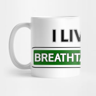 I live on Breathtaking Blvd Mug